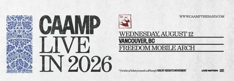 Caamp at Freedom Mobile Amphitheatre
