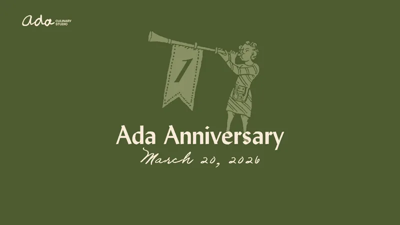 Ada 2nd Anniversary Dinner at Ada Culinary Studio