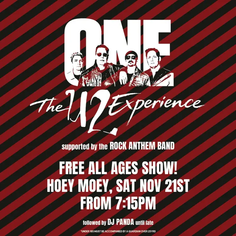 ONE- The U2 Experience! at The Hoey Moey