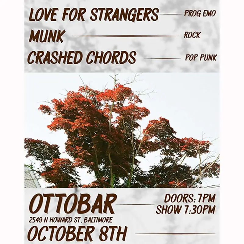 Love For Strangers, Munk, Crashed Chords