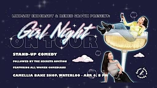 Girl Night On Tour! Live Stand-up Comedy at Camellia Bake Shop à Camellia Bake Shop
