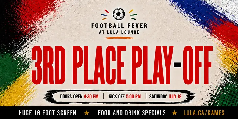3RD PLACE PLAYOFF - FREE STANDING ROOM RSVP