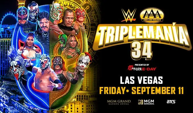 Triplemanía 34 à MGM Grand Garden Arena