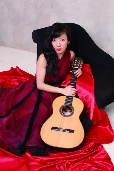 Xuefei Yang guitar; Ning Feng violin