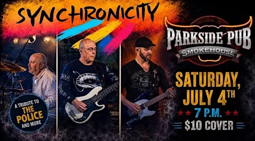 Synchronicity A Tribute To The Police à Parkside Pub & Smokehouse