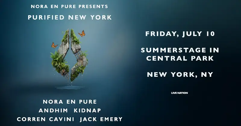 Nora En Pure Presents PURIFIED / Andhim / Kidnap / Corren Cavini / Jack Emery