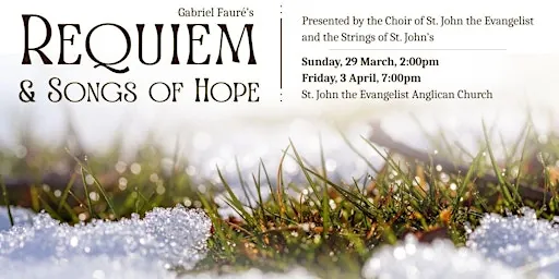 Spring Concert à St John the Evangelist Anglican Church