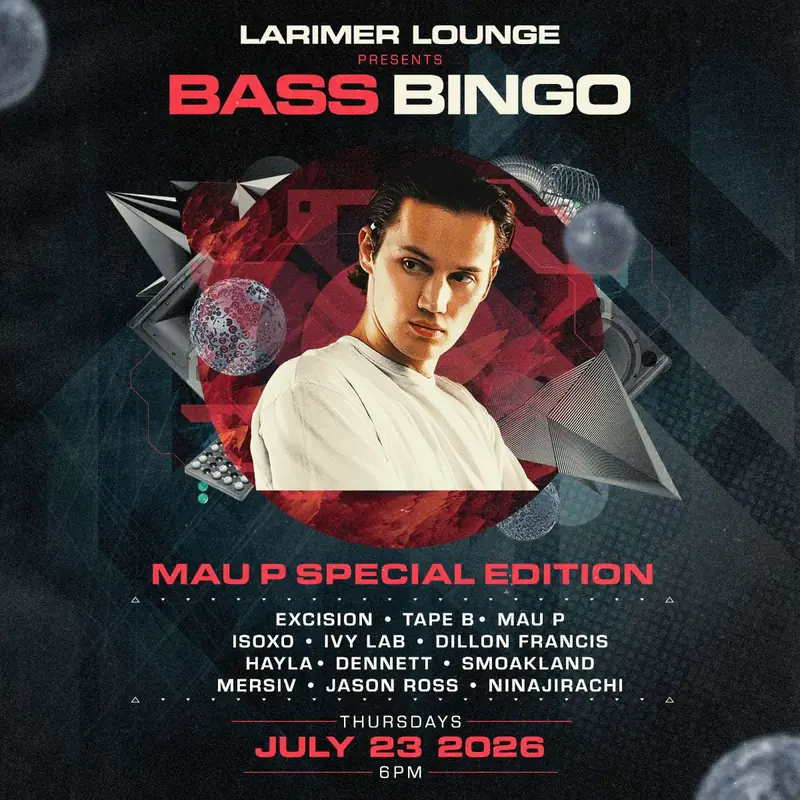 BASS BINGO- special MAU P. edition!
