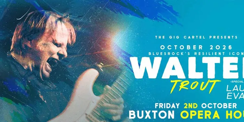 Walter Trout en Buxton Opera House
