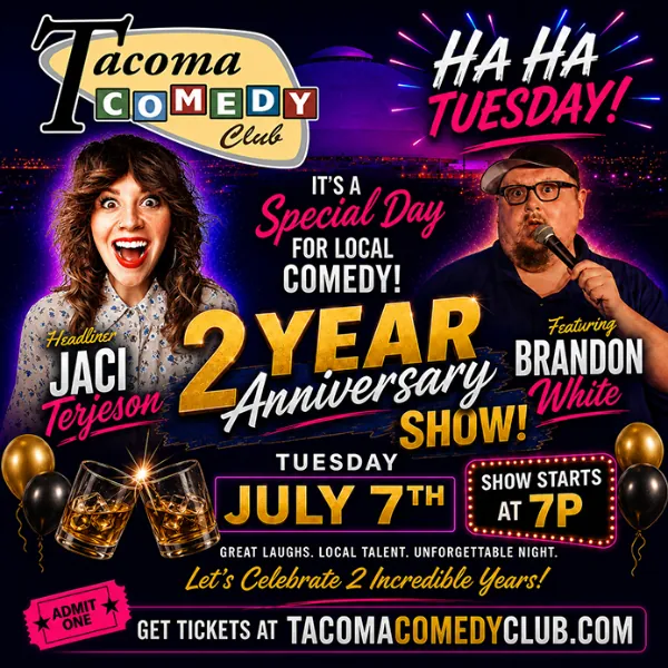 Haha Tuesdays w/BoeBlast 2 year anniversary show!