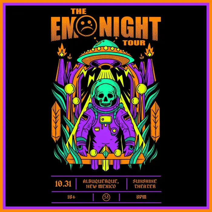 The Emo Night Tour - Halloween à The Historic El Rey Theater