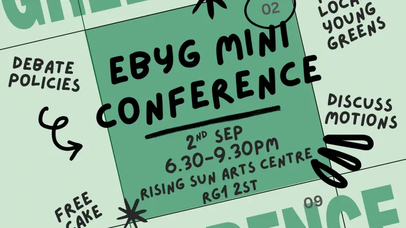 Young Greens Mini Conference at Rising Sun Arts Centre