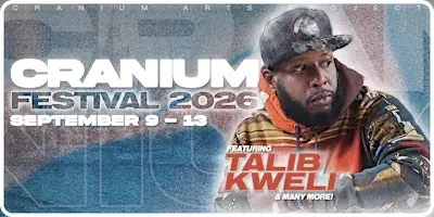 Cranium Festival Day 2 - Talib Kweli - Live Band Feature Performance (19+) à Bronson Centre