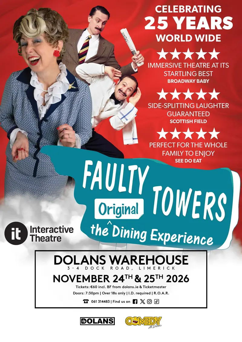 Faulty Towers, The Orginal Dining Experience at Dolan's