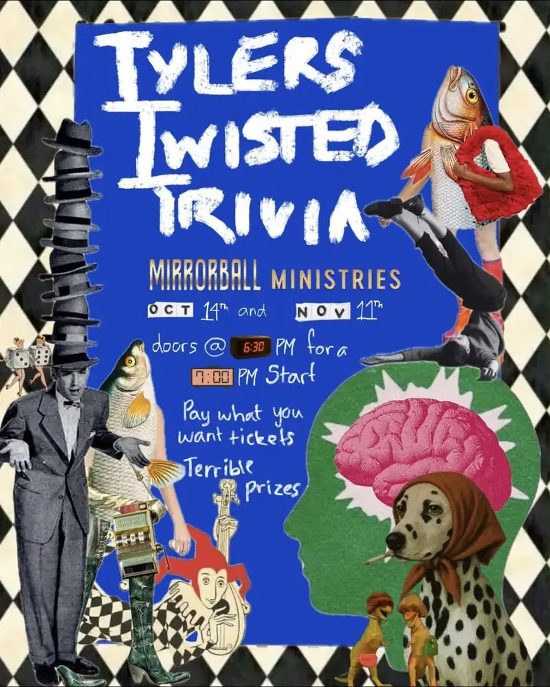 TYLER'S TWISTED TRIVIA! ROUND 2 à Mirrorball Ministries