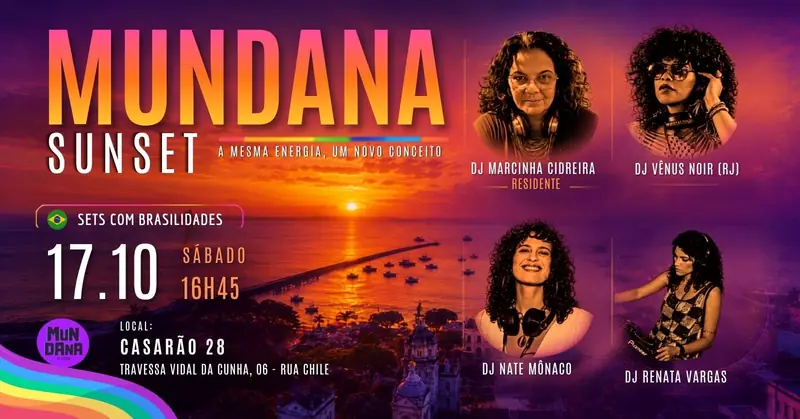 Festa Mundana Sunset at Casarão 28