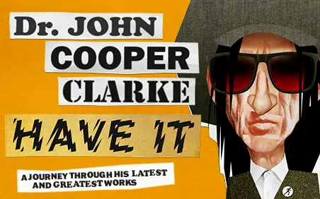 Dr John Cooper Clarke à The London Palladium