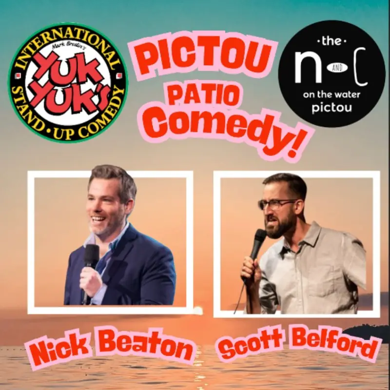 Yuk Yuk's on the Patio! at Nook and Cranny Pictou