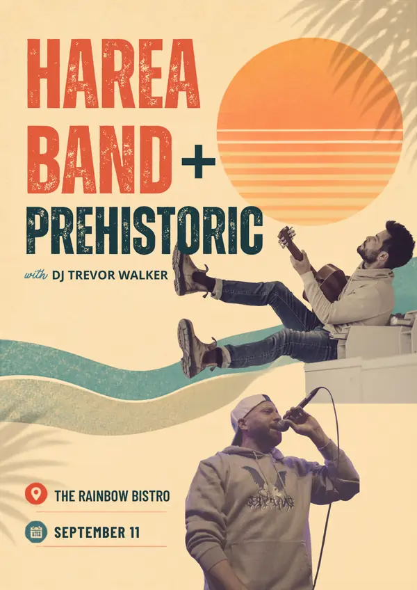 Harea Band & Prehistoric à Rainbow Bistro