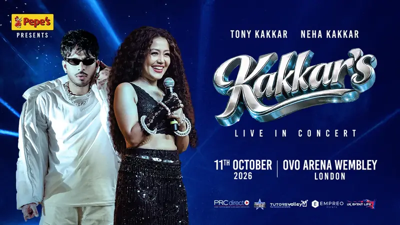 Kakkars en OVO Arena Wembley