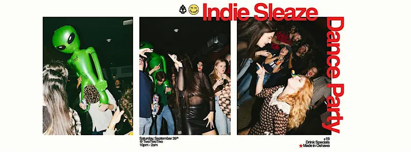 INDIE SLEAZE DANCE PARTY @ TwoTwoTwo (Bond|St Event Centre) à BOND|ST Event Centre Basement - TwoTwoTwo