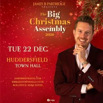 James B Partridge en Huddersfield Town Hall