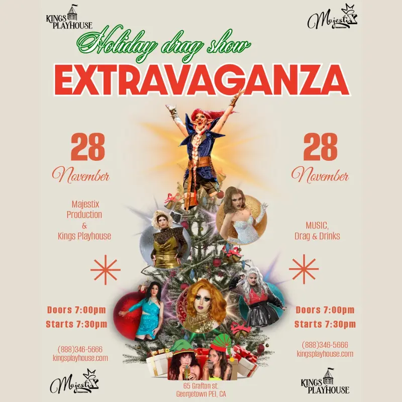 The Holiday Drag Show Extravaganza en The Kings Playhouse