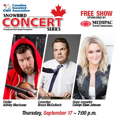 Snowbird Concert Series 2026 at Regent Theatre Oshawa