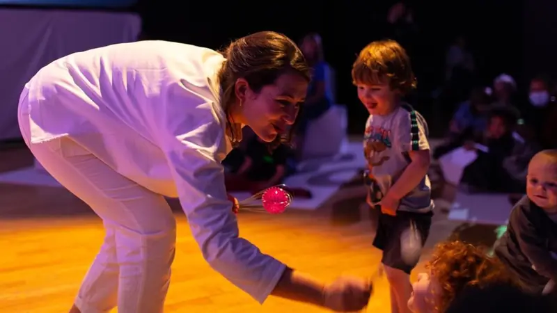 Touch Screen Cinema – Paper Play at Malvern Theatres