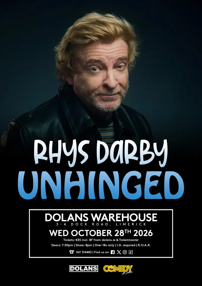 RHYS DARBY: UNHINGED (COMEDY) à Dolan's