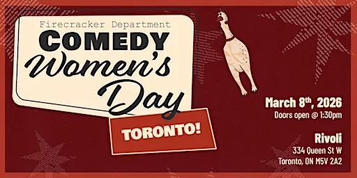Firecracker Department Comedy Cafe - Women's Day