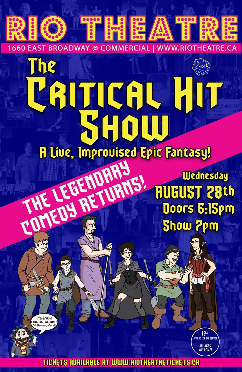 The Critical Hit Show: A #DNDLive Improvised Epic Fantasy
