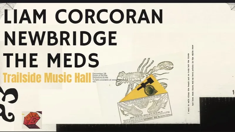 Liam Corcoran Band Newbridge The Meds at Trailside Music Hall