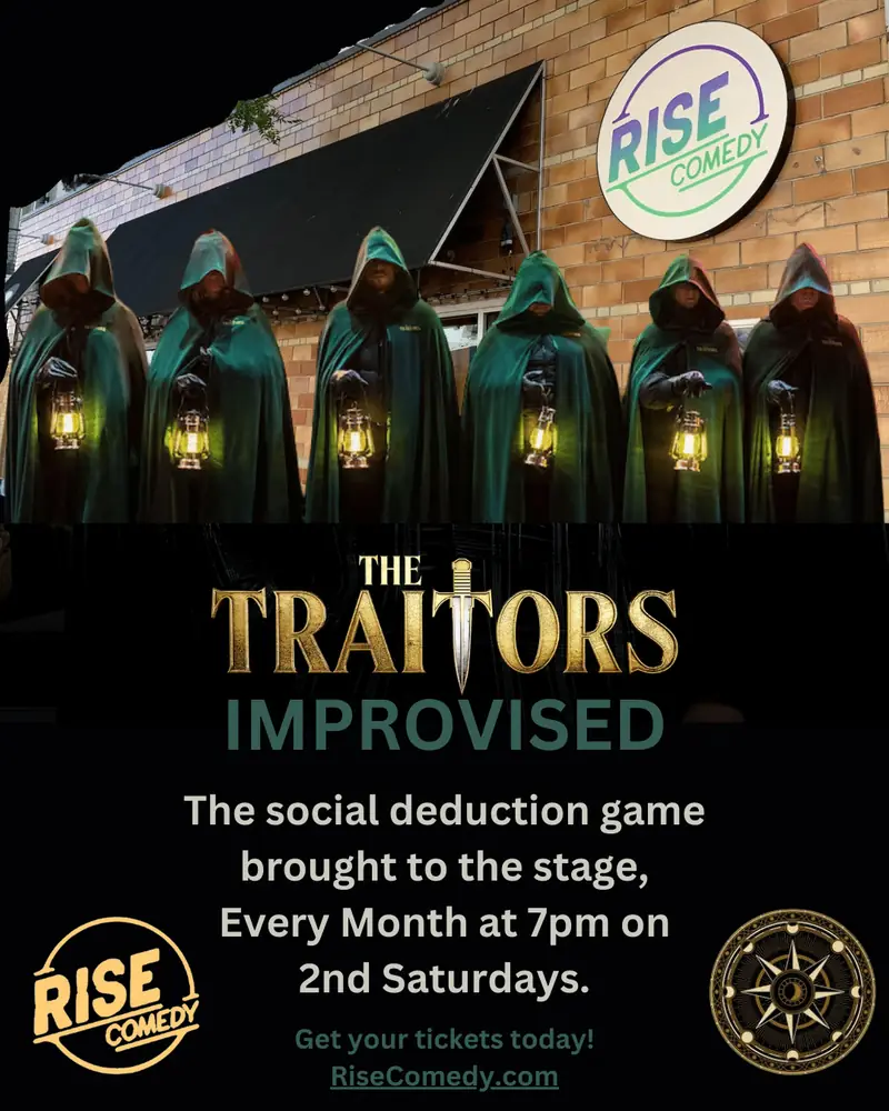 Traitors Denver at Rise Comedy