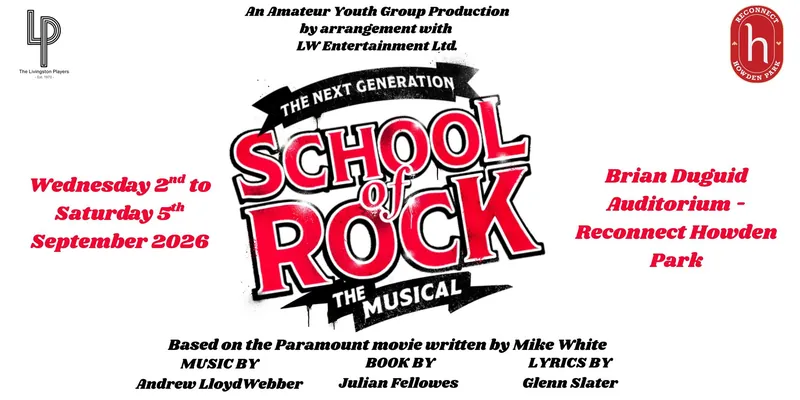 School of Rock - Livingston Players at Howden Park Centre