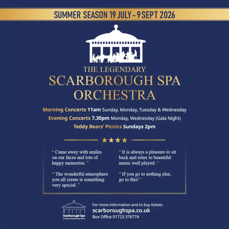 Scarborough Spa Orchestra Week Eight 6th - 9th à Scarborough Spa