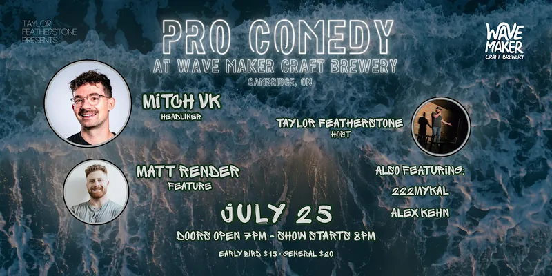 Pro Comedy at Wave Maker Craft Brewery à Wave Maker Craft Brewery & Taproom
