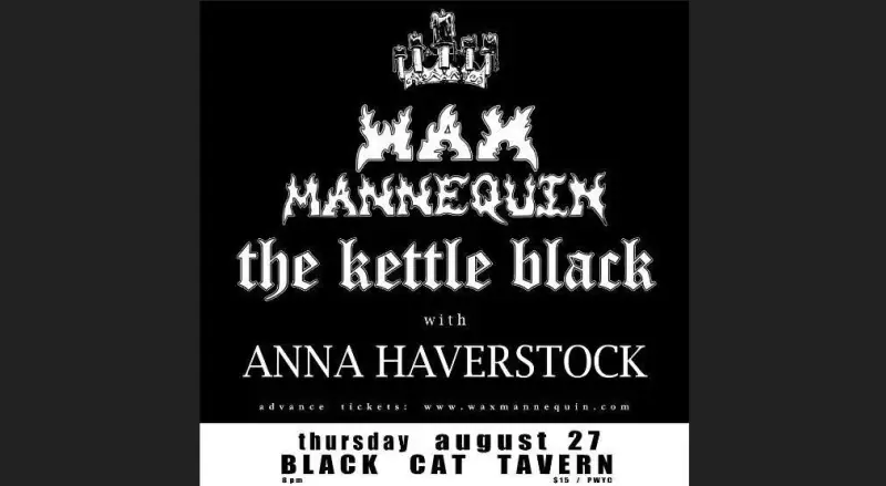 Wax Mannequin//The Kettle Black//Anna Haverstock at Black Cat Tavern