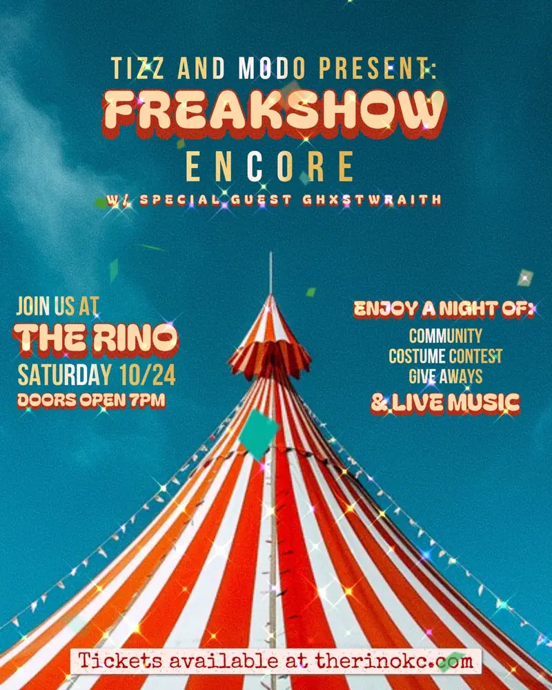 FREAKSHOW: Tizz à The Rino KC