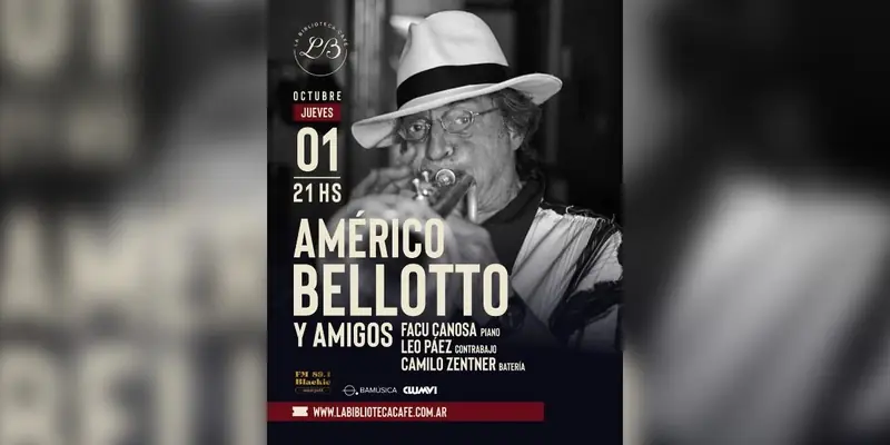 Américo Bellotto y amigos en La Biblioteca Café