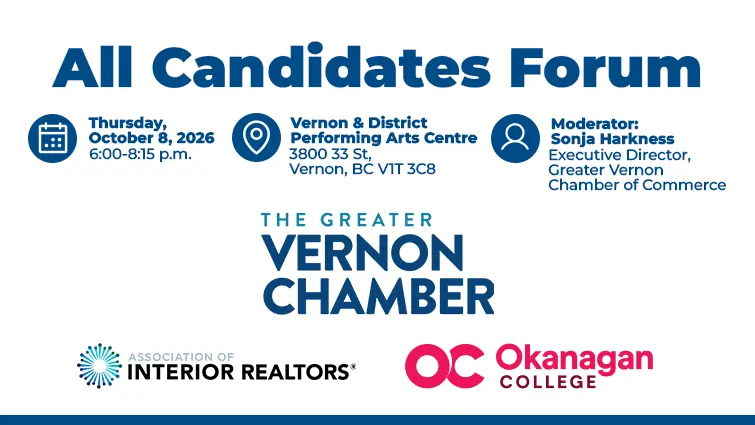 All Candidates Forum à Vernon & District Performing Arts Centre