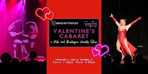 Brass Butterflies Valentine's Cabaret 2026 à Maxwell’s Concerts and Events