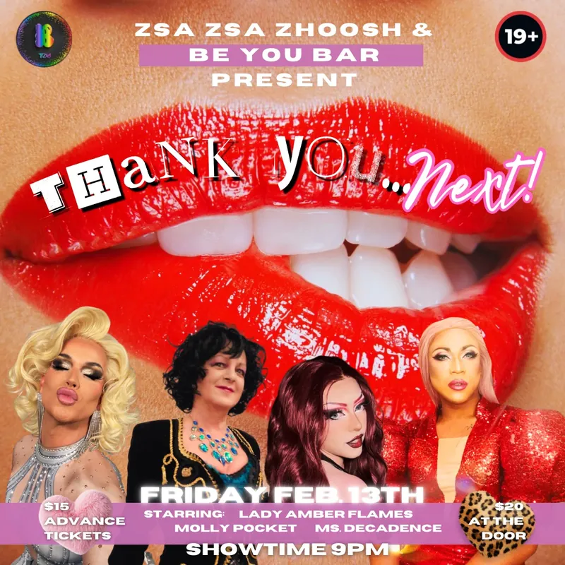 Thank You… Next! at Be You Bar