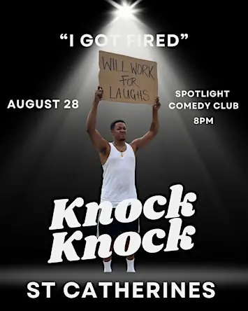 KNOCK KNOCK POP UP: St. Catharines! at Spotlight Comedy Club