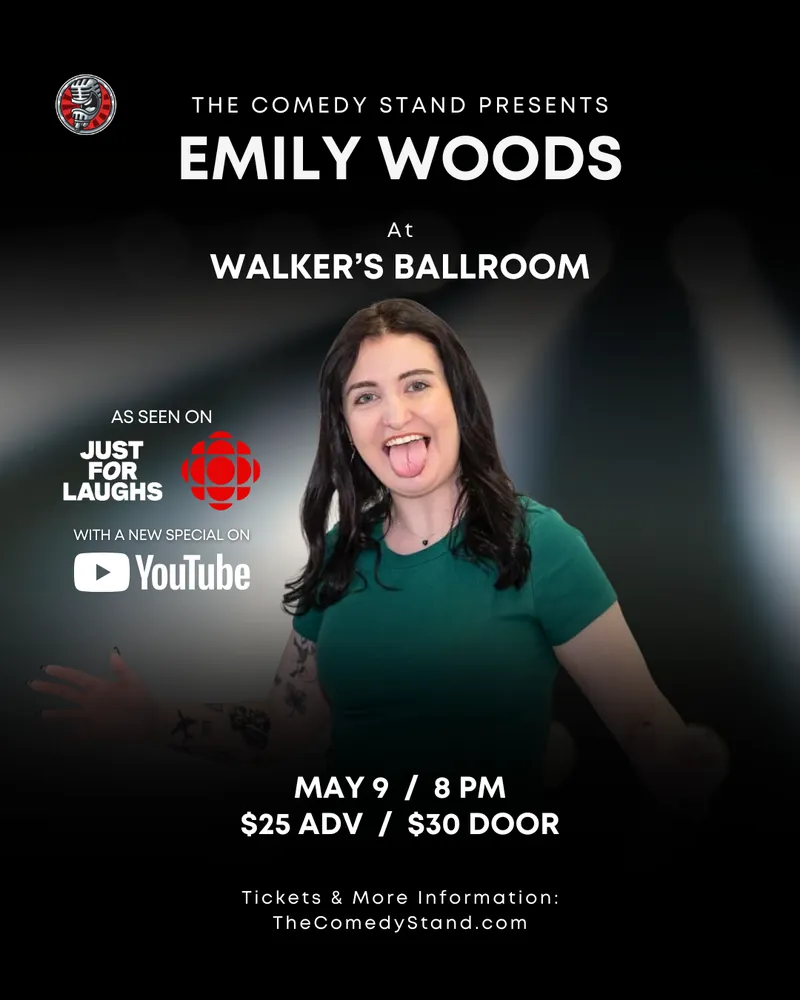 EMILY WOODS: Live in Windsor