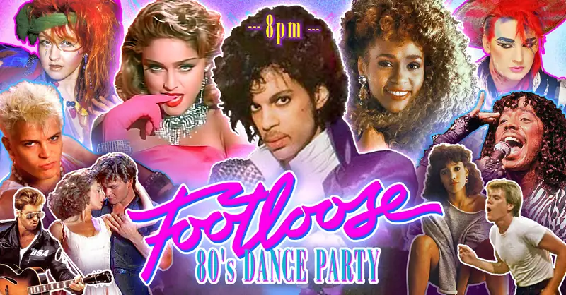 FOOTLOOSE 80's DANCE PARTY / Early event: 8PM-12AM / Ottawa Launch! à Club SAW