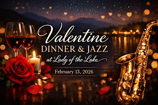 Friday Valentine Dinner & Jazz at the Lady
