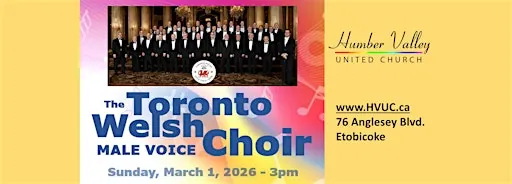 Toronto Welsh Male Voice Choir - Concert at 76 Anglesey Blvd