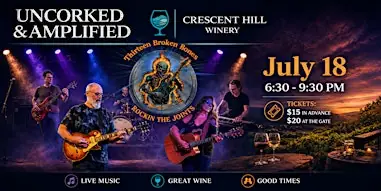 Thirteen Broken Bones Live at Crescent Hill Winery – at Crescent Hill Winery