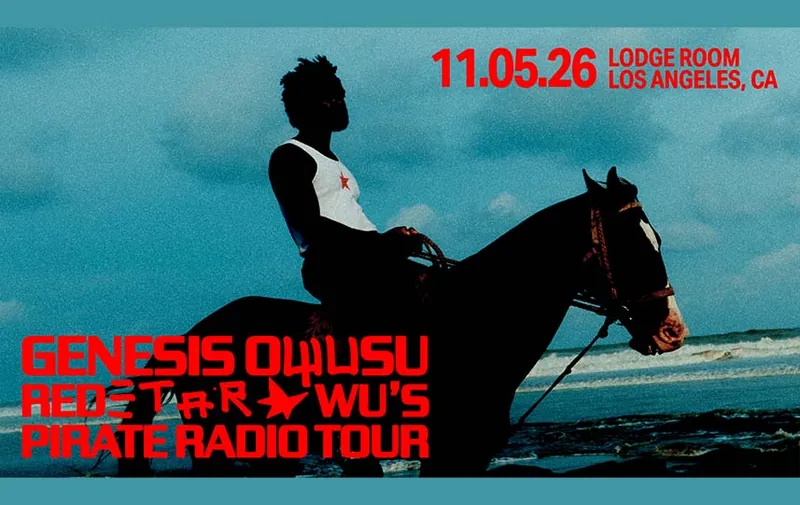 Genesis Owusu – Red Star Wu’s Pirate Radio Tour at Lodge Room